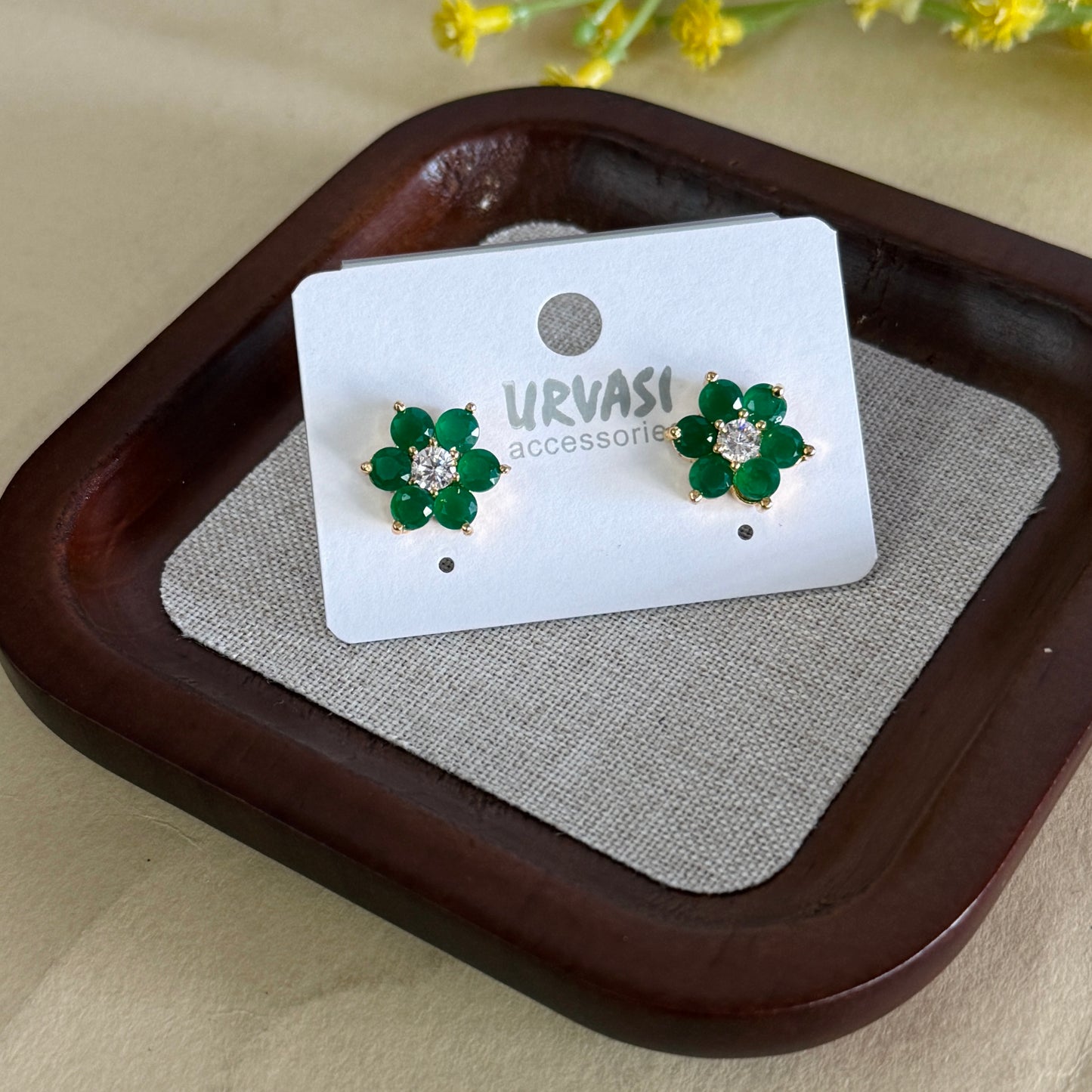 Navaratna Stud Earrings E315