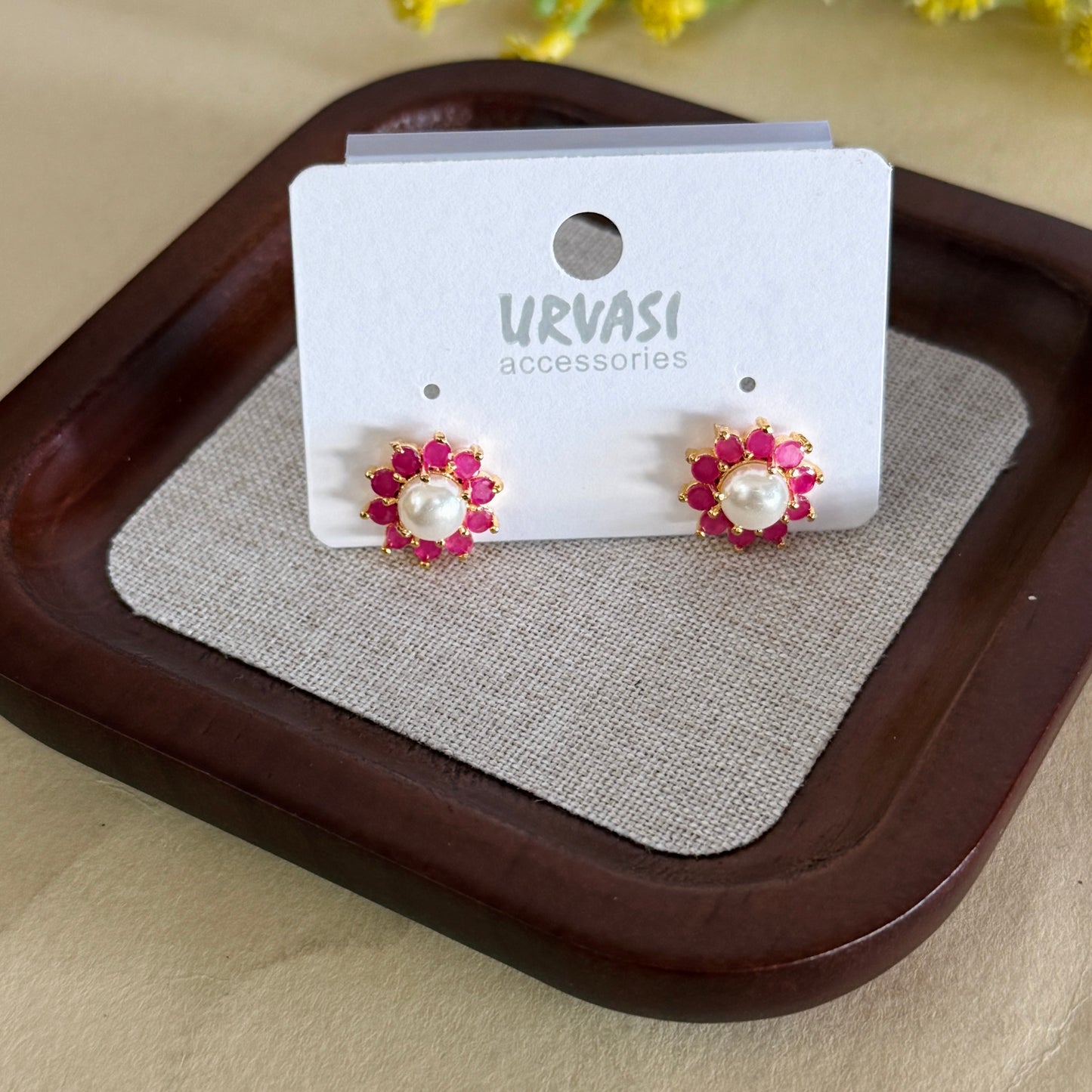 Navaratna Stud Earrings E325