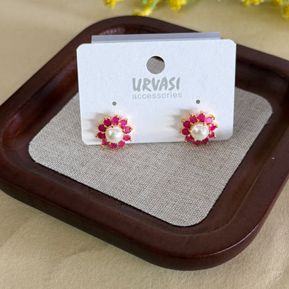 Navaratna Stud Earrings E325