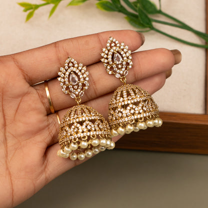 Mehendi Jumkha Earrings E1316