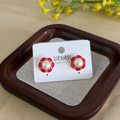 Navaratna Stud Earrings E314