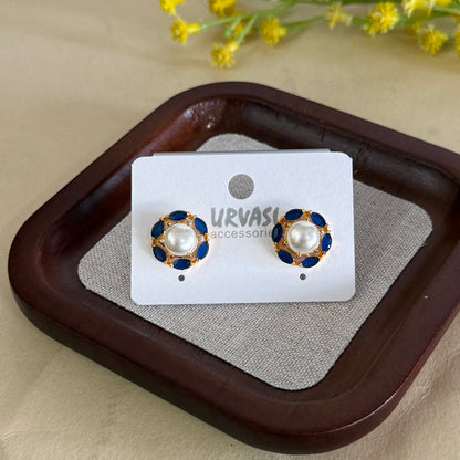 Navaratna Stud Earrings E314