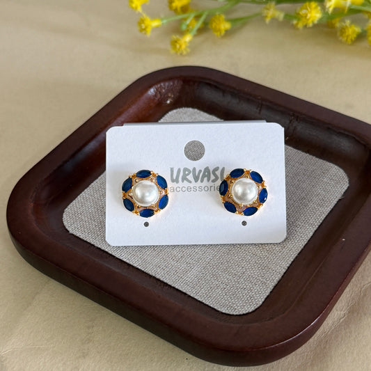 Navaratna Stud Earrings E314