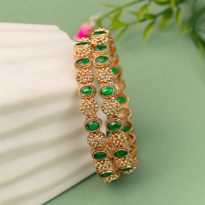 Antique Bangle B129(2 Piece)