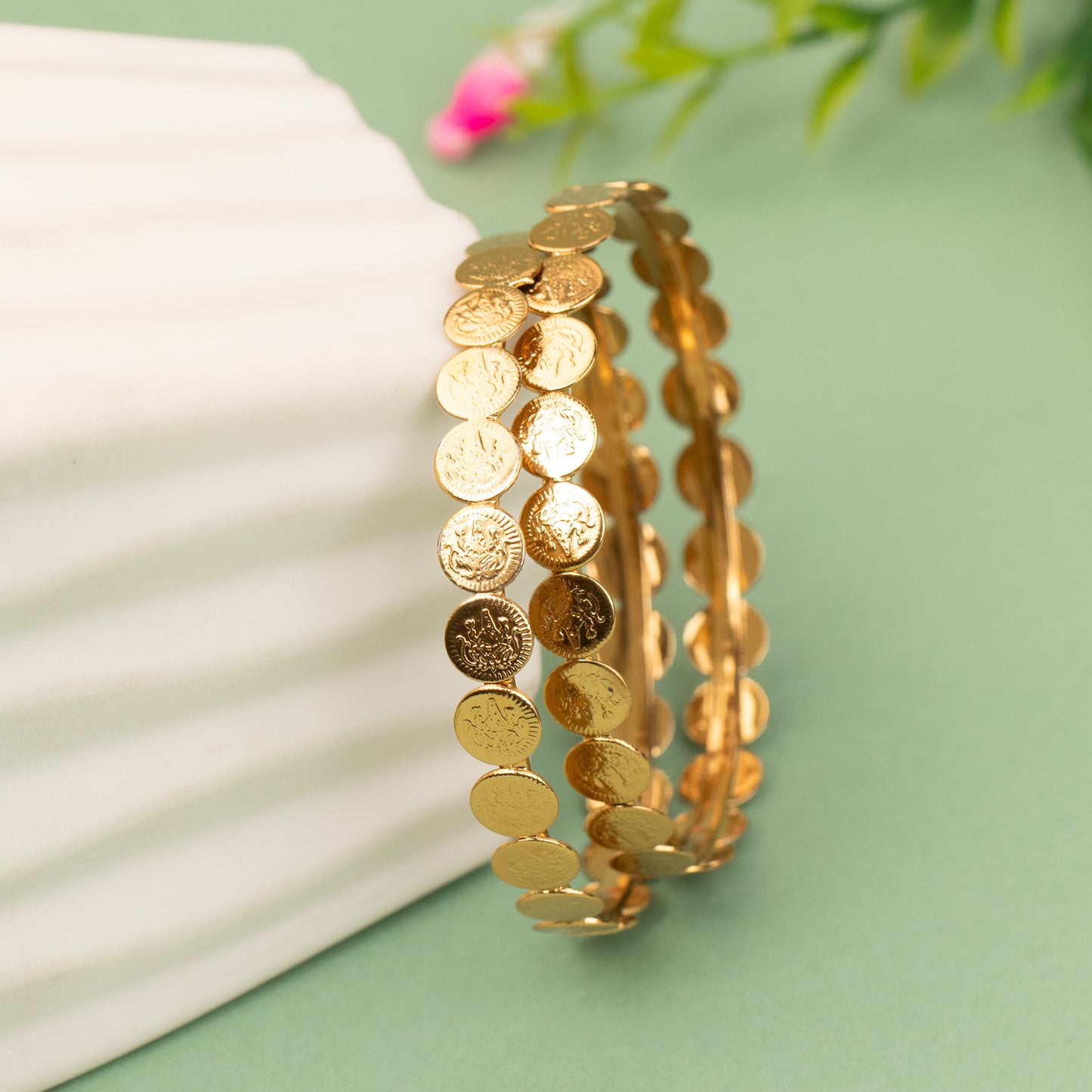 Antique Bangle B598(2 Piece)