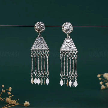 Oxidised Earrings E517