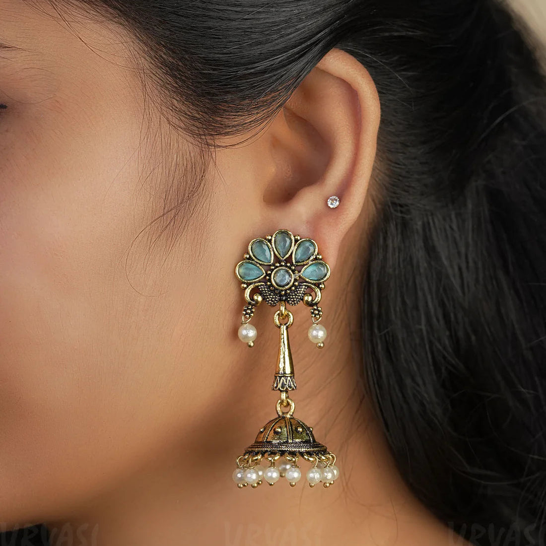 Oxidised Earrings E277