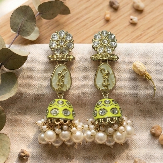 Mehandi Hanging Earrings E1207