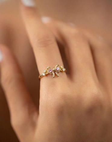 Finger Ring FR88[Anti-tarnished]