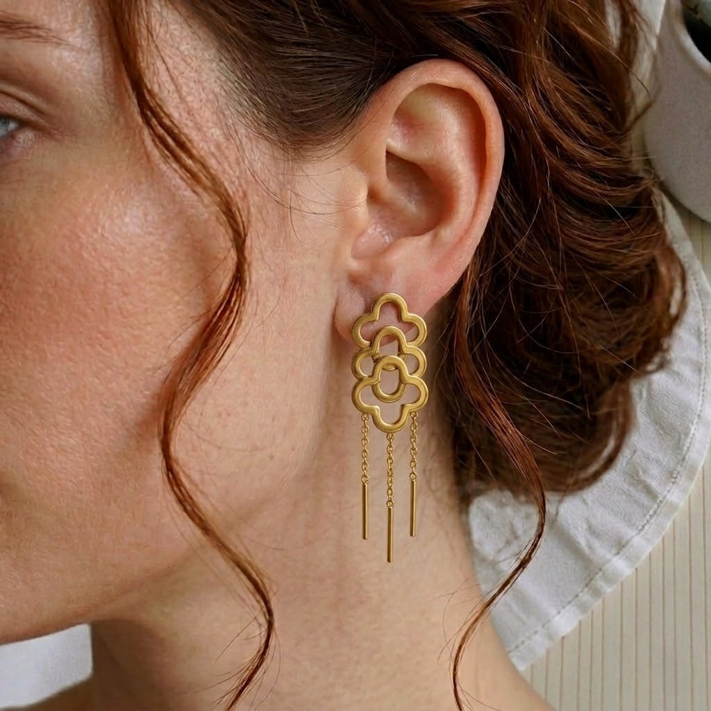 Fancy Earrings E908