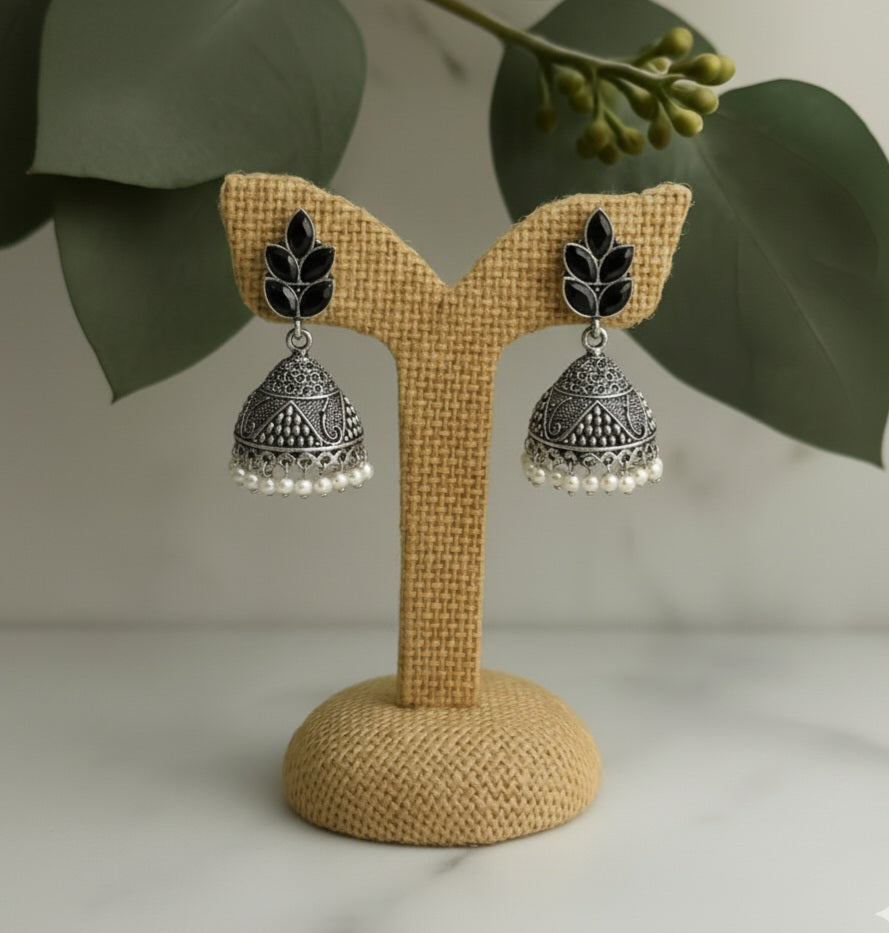 Oxidised Earrings E170