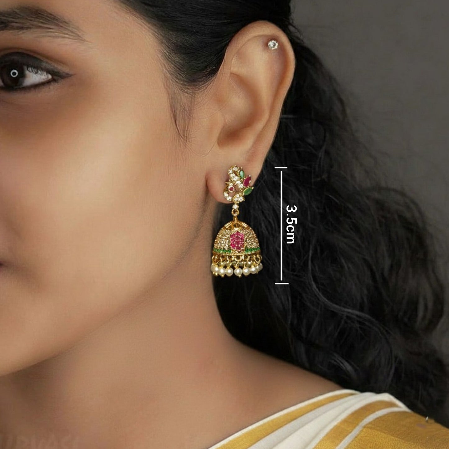 Antique Earrings E411