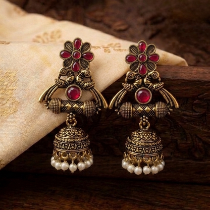 Fancy Jumkha Earrings E899