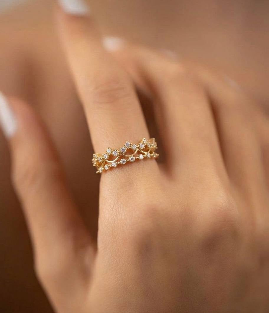 Finger Ring FR69 [Rose Gold ]