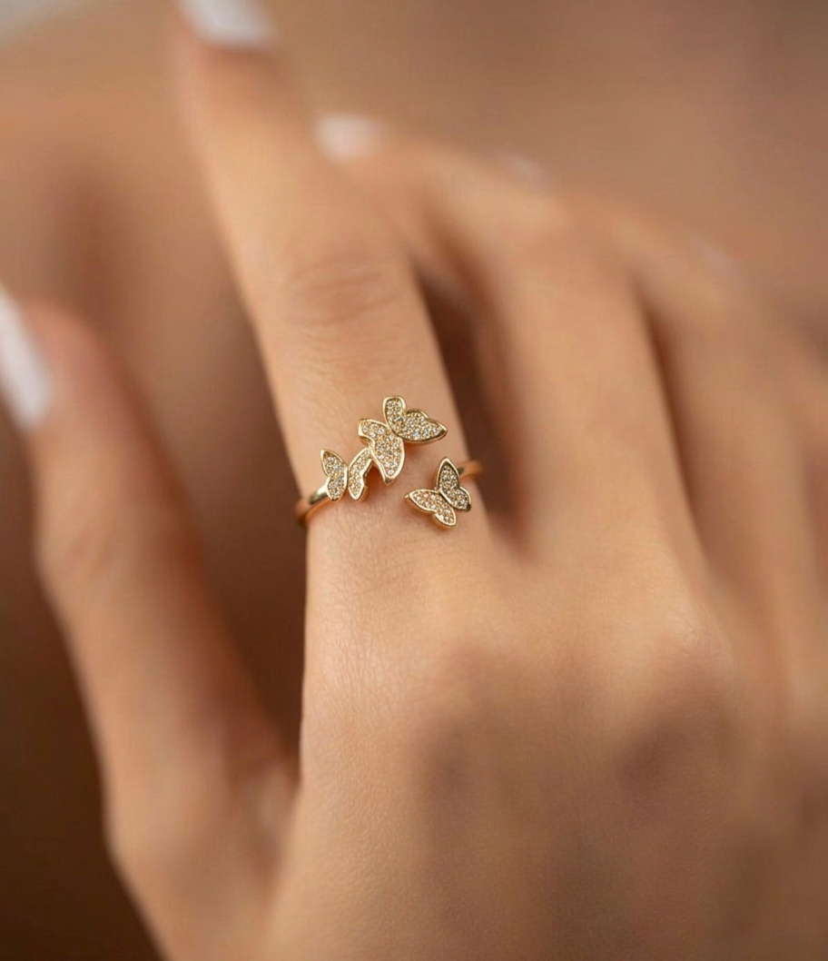 Finger Ring FR71 [Rose Gold]