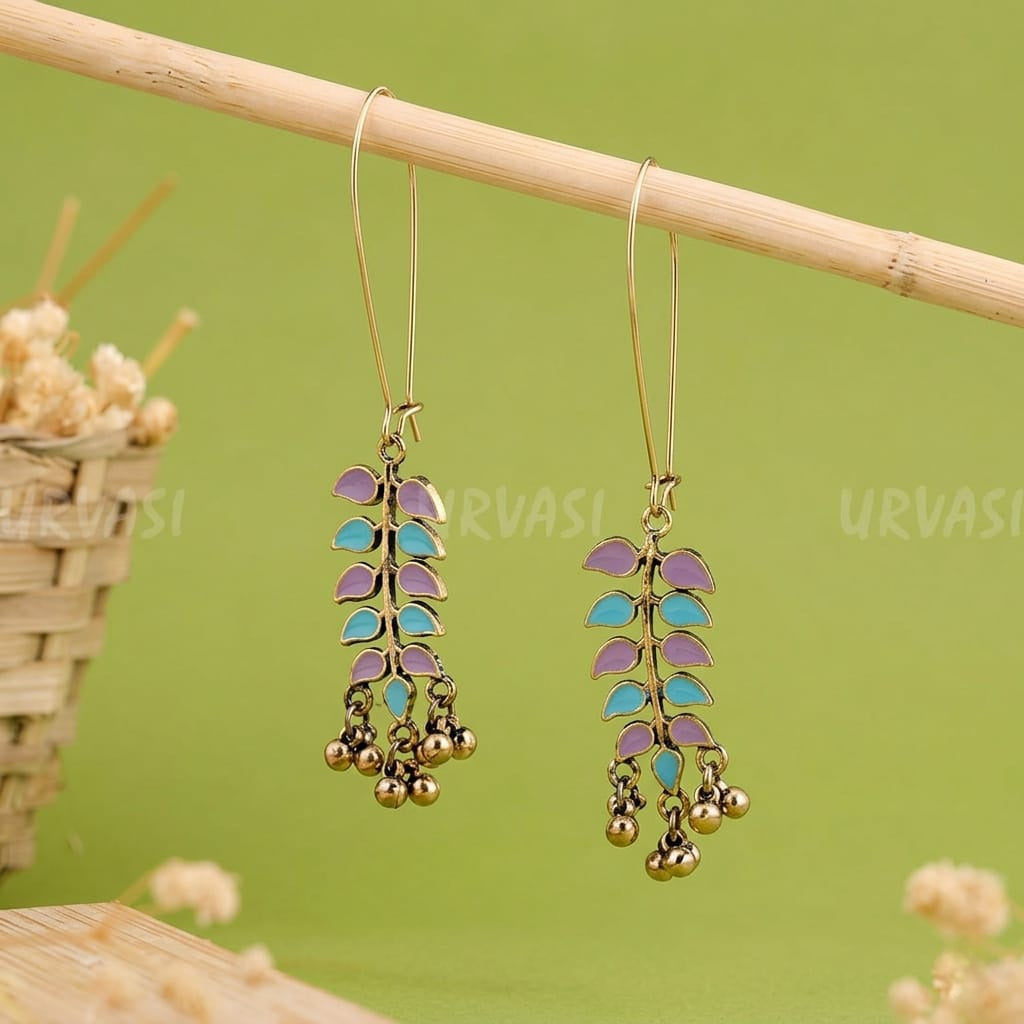 Long Hook Closure Hanging Earrings E1304