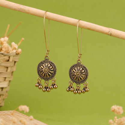 Long Hook Closure Hanging Earrings E1287