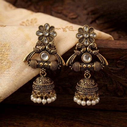 Fancy Jumkha Earrings E899