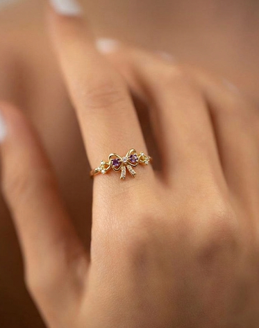 Finger Ring FR88[Anti-tarnished]
