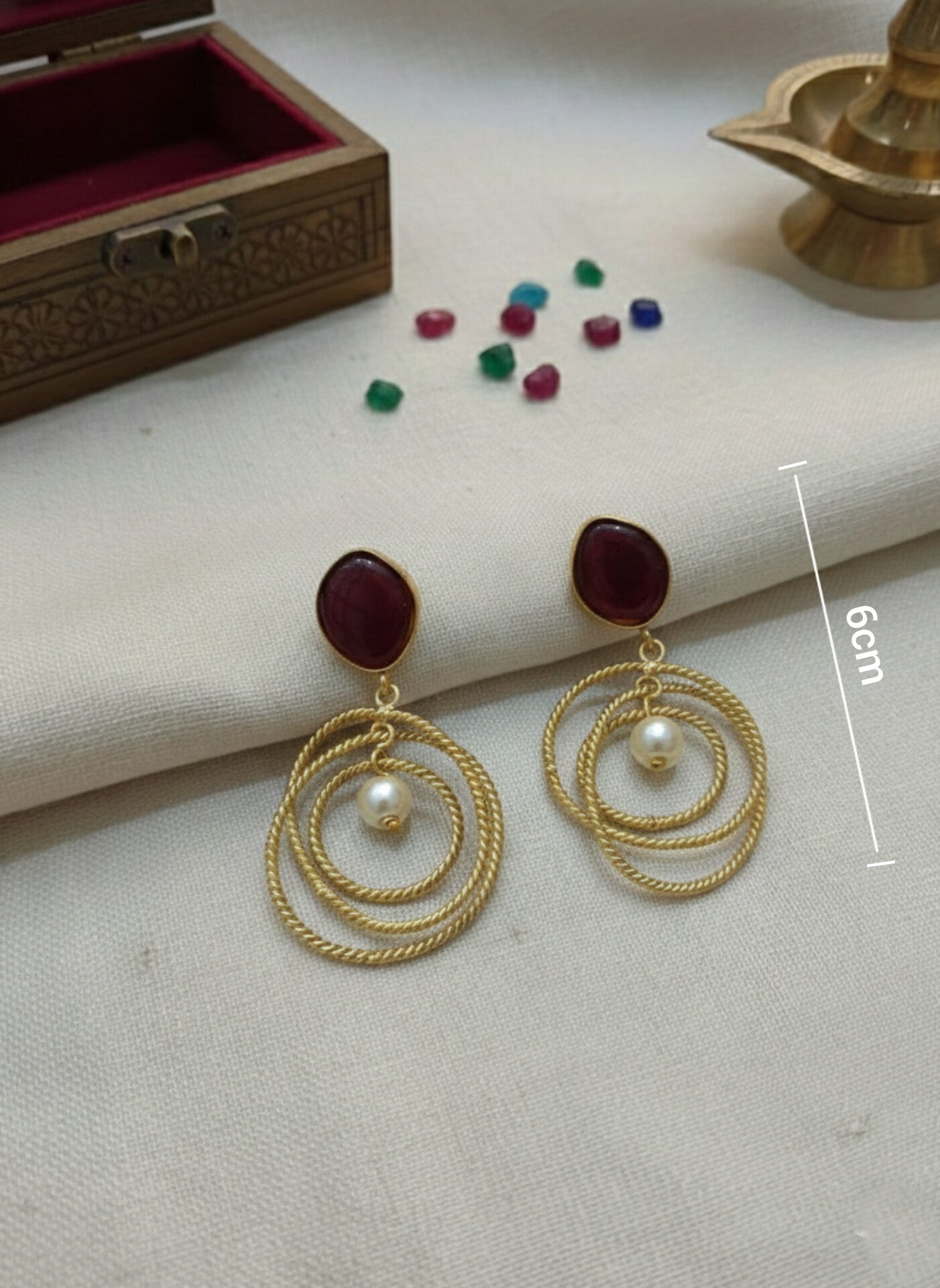Fancy Earrings E409