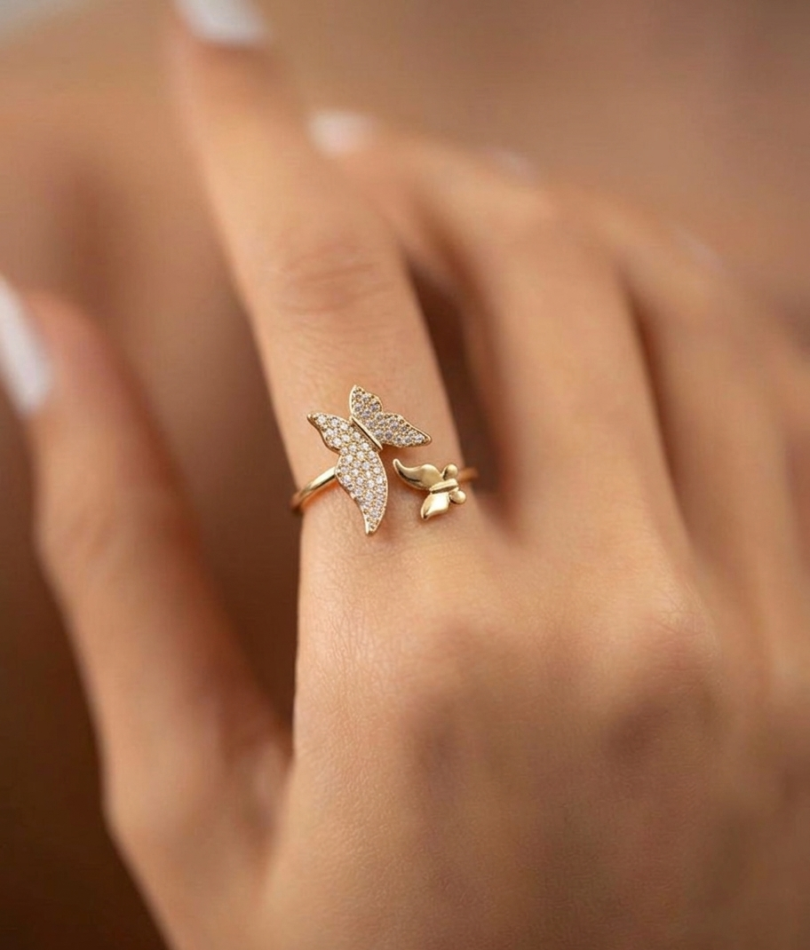 Finger Ring FR70 [Rose Gold ]