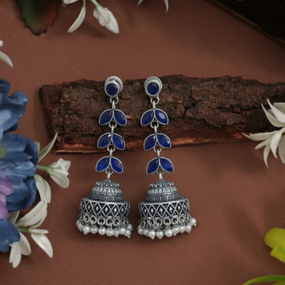 Oxidised Earrings E167