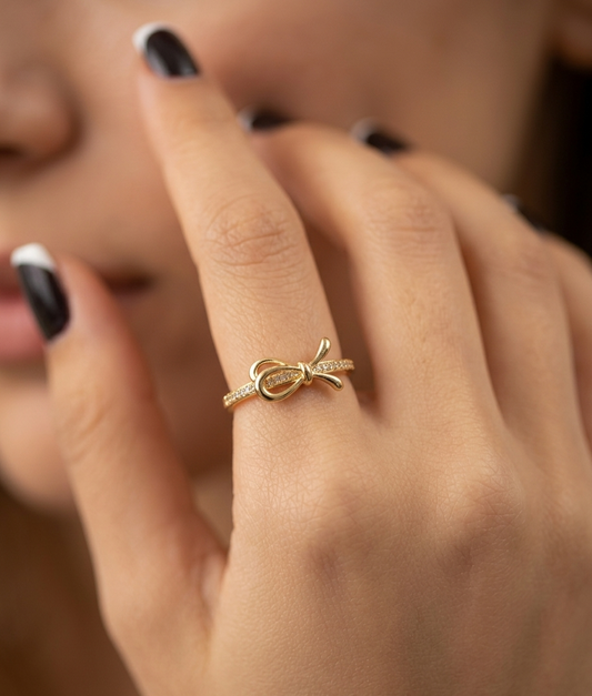 Finger Ring FR56 [Rose Gold]