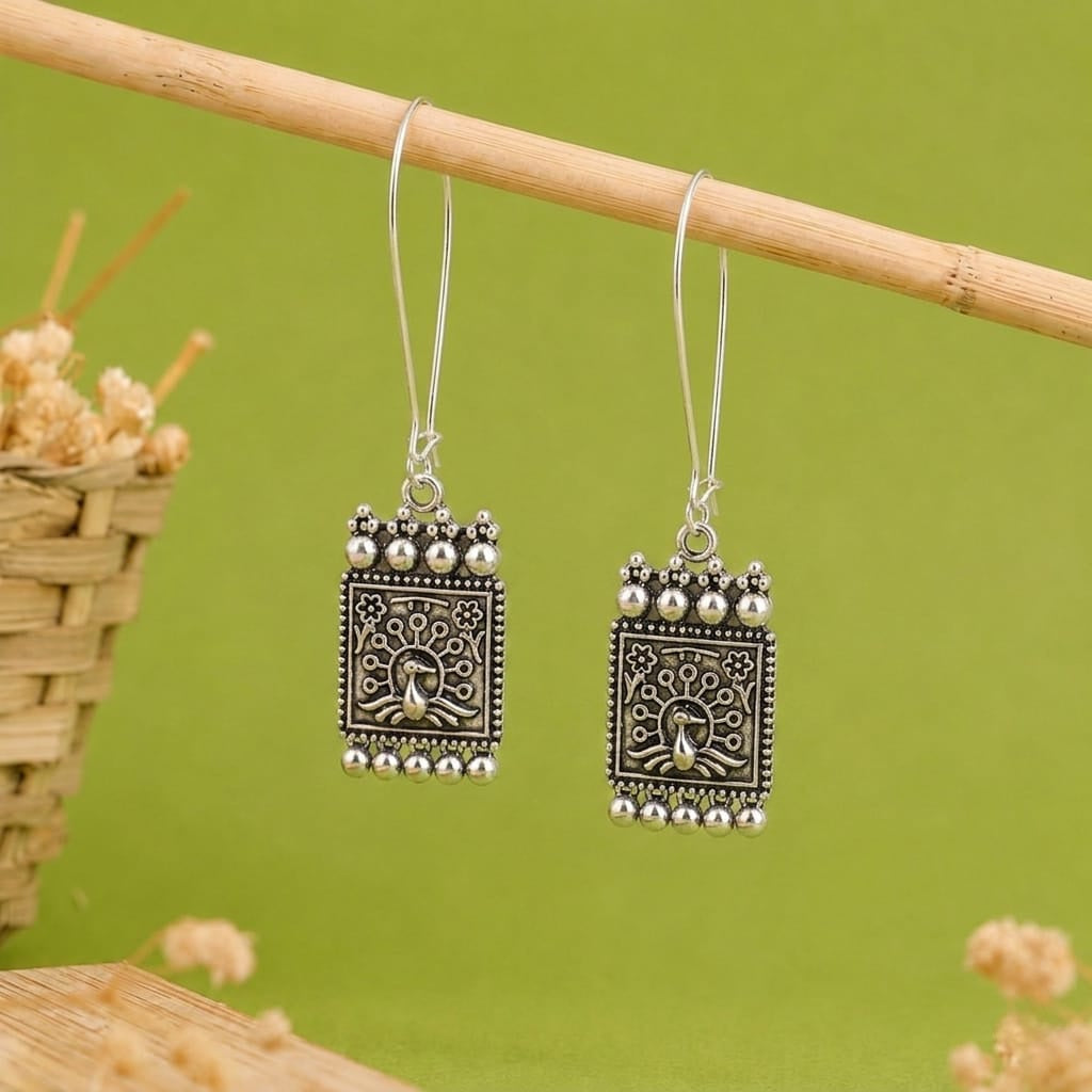 Long Hook Closure Hanging Earrings E1285