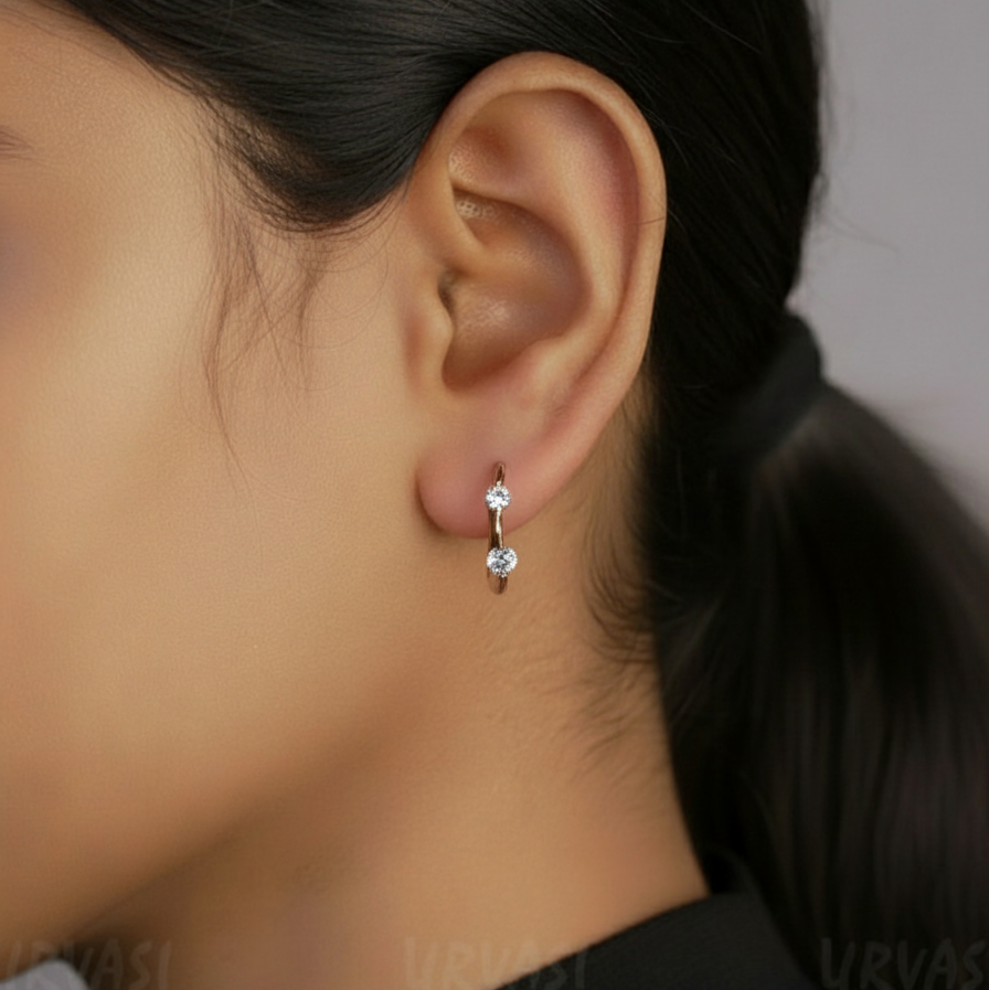 Fancy Earrings E257[Hoop]