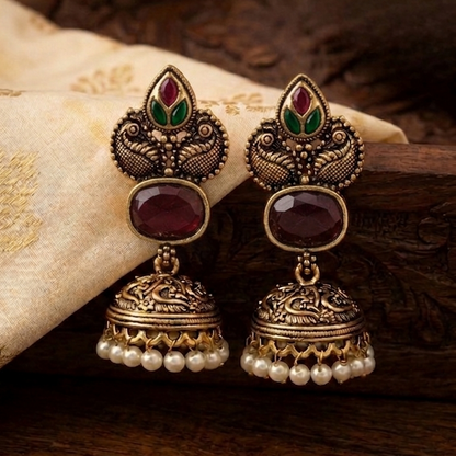 Fancy Jumkha Earrings E900