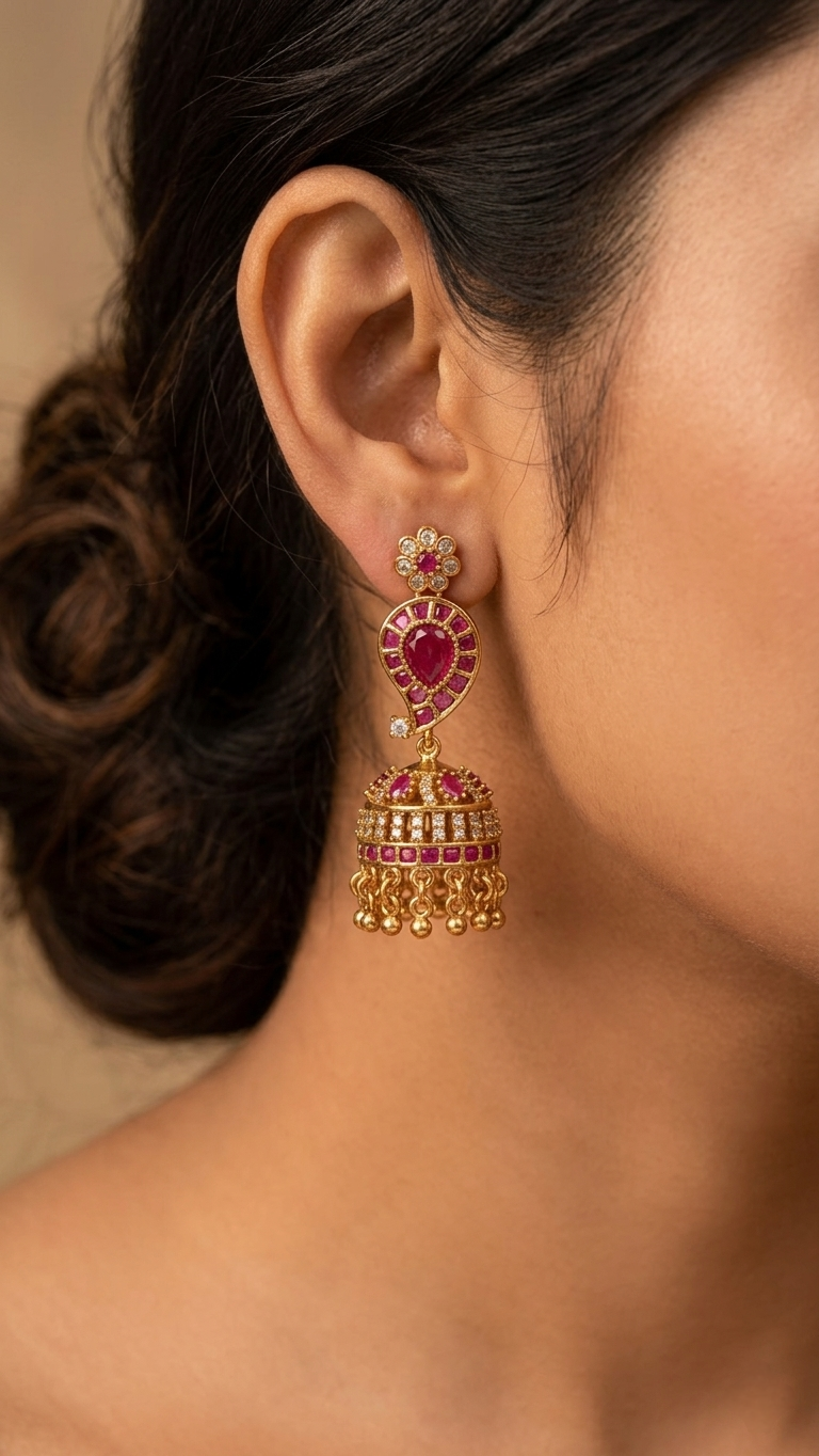 Antique Earrings E884