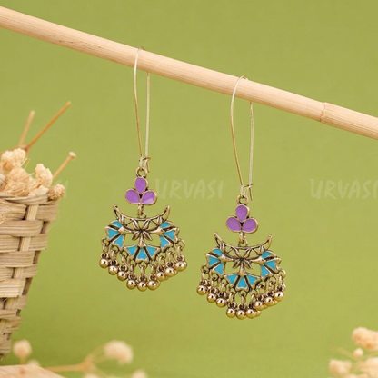 Long Hook Closure Hanging Earrings E1308