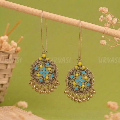 Long Hook Closure Hanging Earrings E1305
