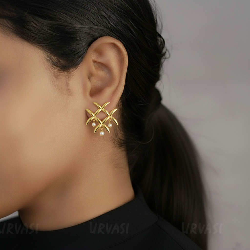 Fancy Earrings E172