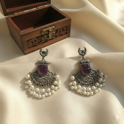 Oxidised Earrings E780