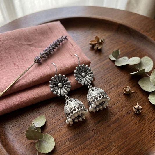 Oxidised Earrings E1321
