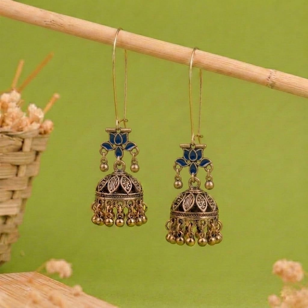 Long Hook Closure Hanging Earrings E1309