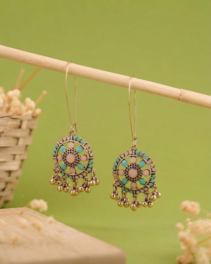 Long Hook Closure Hanging Earrings E1307