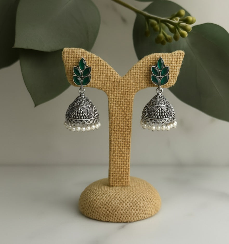 Oxidised Earrings E170