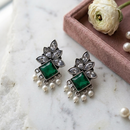 Oxidised Earrings E1269