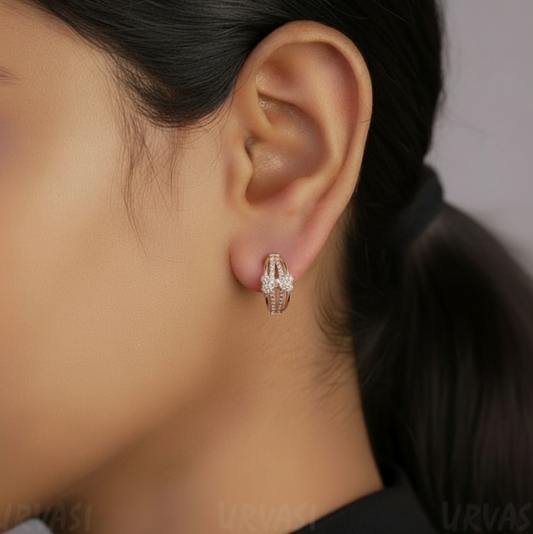 Fancy Earrings E261[Hoop]