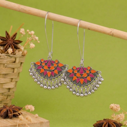 Long Hook Closure Hanging Earrings E1306