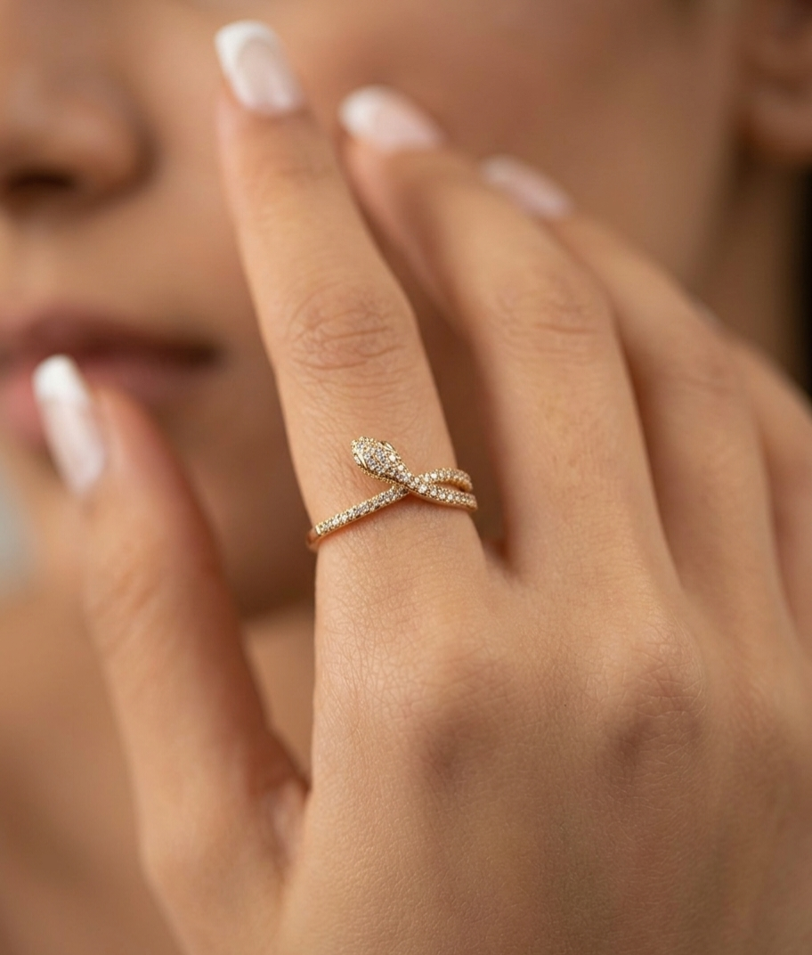 Finger Ring FR59 [Rose Gold]