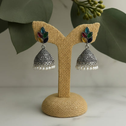 Oxidised Earrings E170