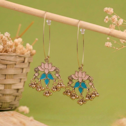 Long Hook Closure Hanging Earrings E1310