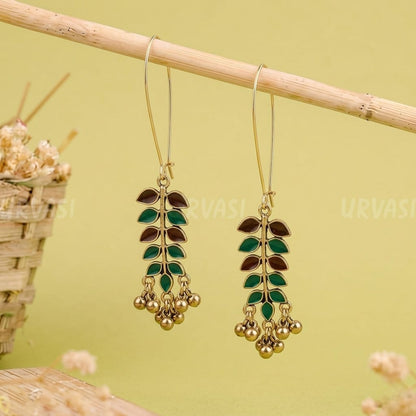 Long Hook Closure Hanging Earrings E1304