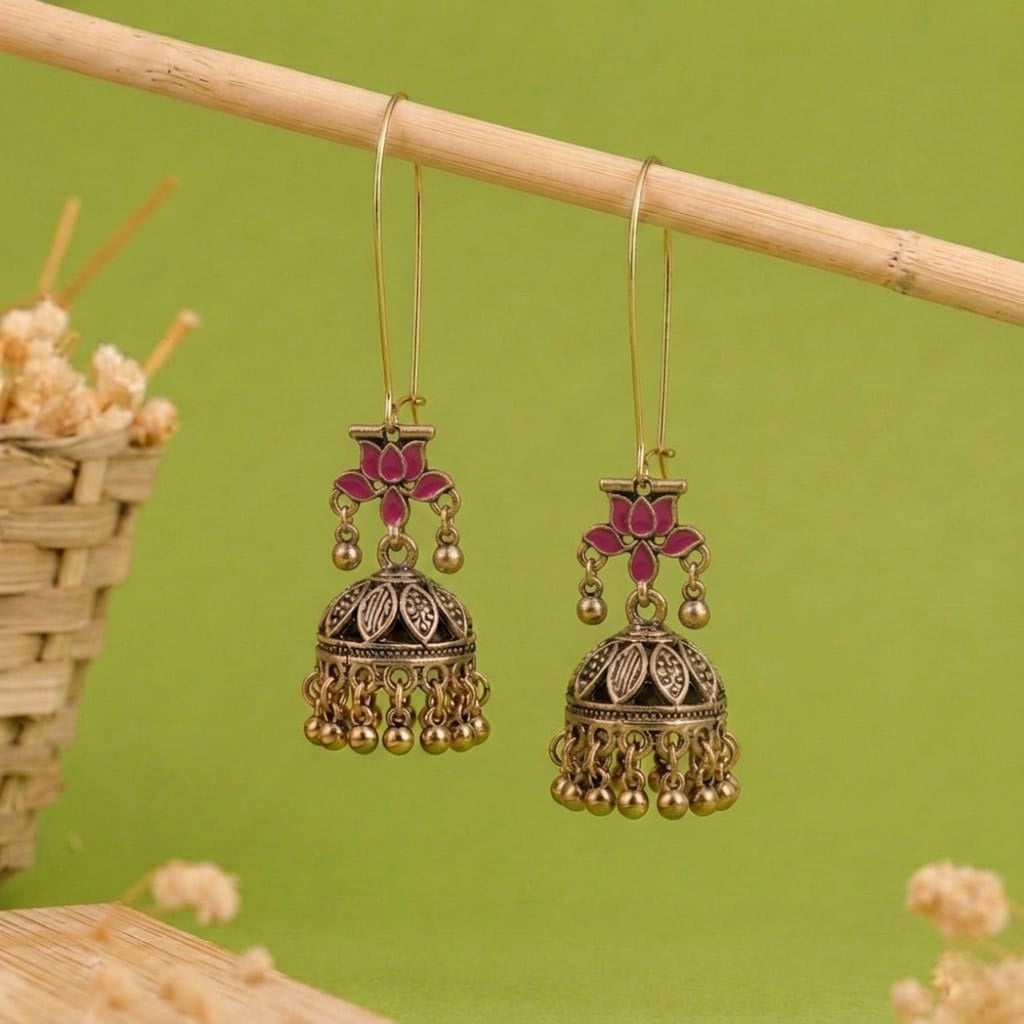Long Hook Closure Hanging Earrings E1309