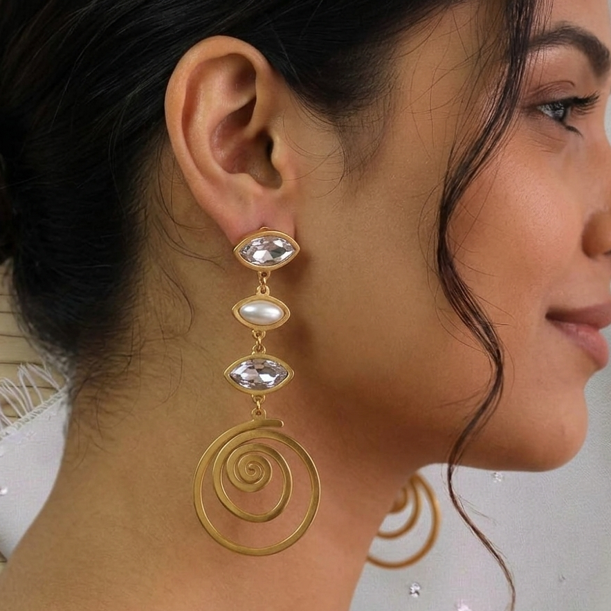 Fancy Earrings E866