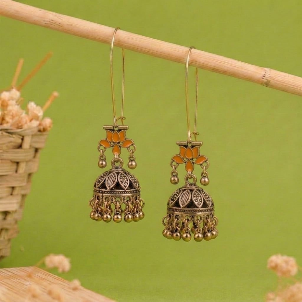 Long Hook Closure Hanging Earrings E1309