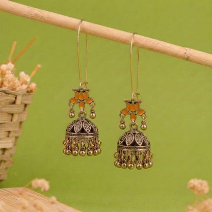 Long Hook Closure Hanging Earrings E1309